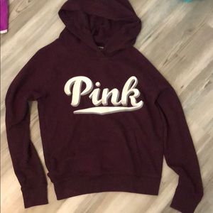 Pink Victoria’s Secret hoodie